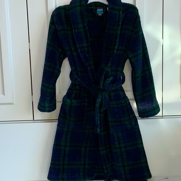 Plaid Jelli Fish Robe - Picture 4 of 6
